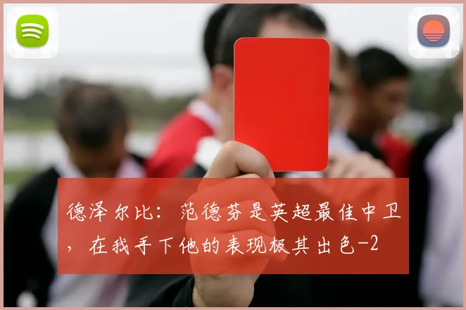 德泽尔比：范德芬是英超最佳中卫，在我手下他的表现极其出色